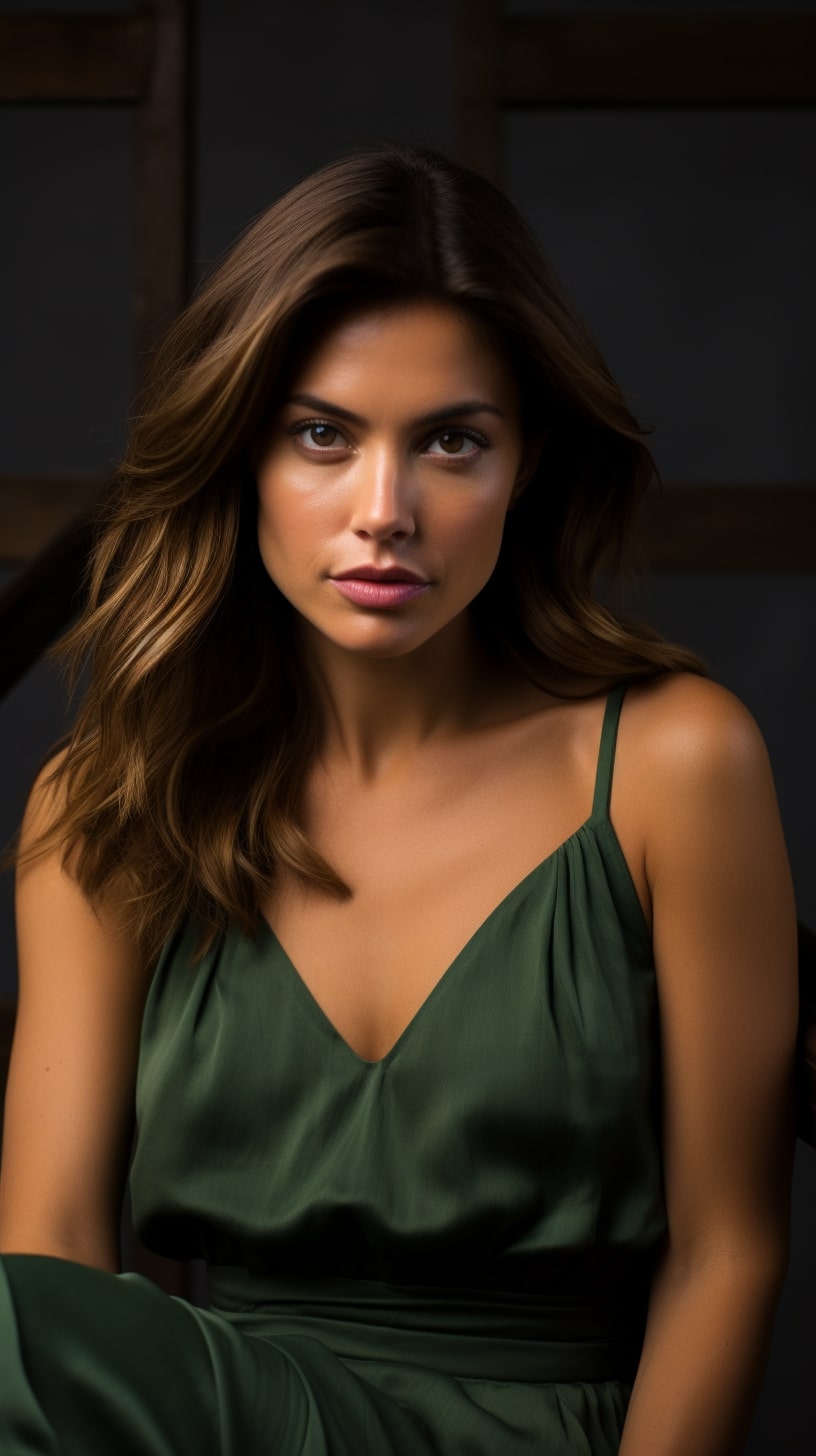 20. Sleek Lob with Understated Balayage