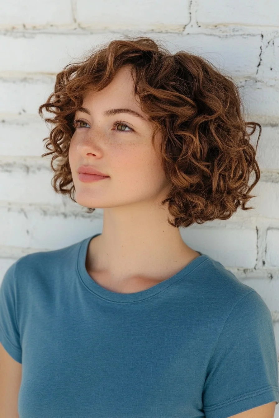 24. Bouncy Curly Bob