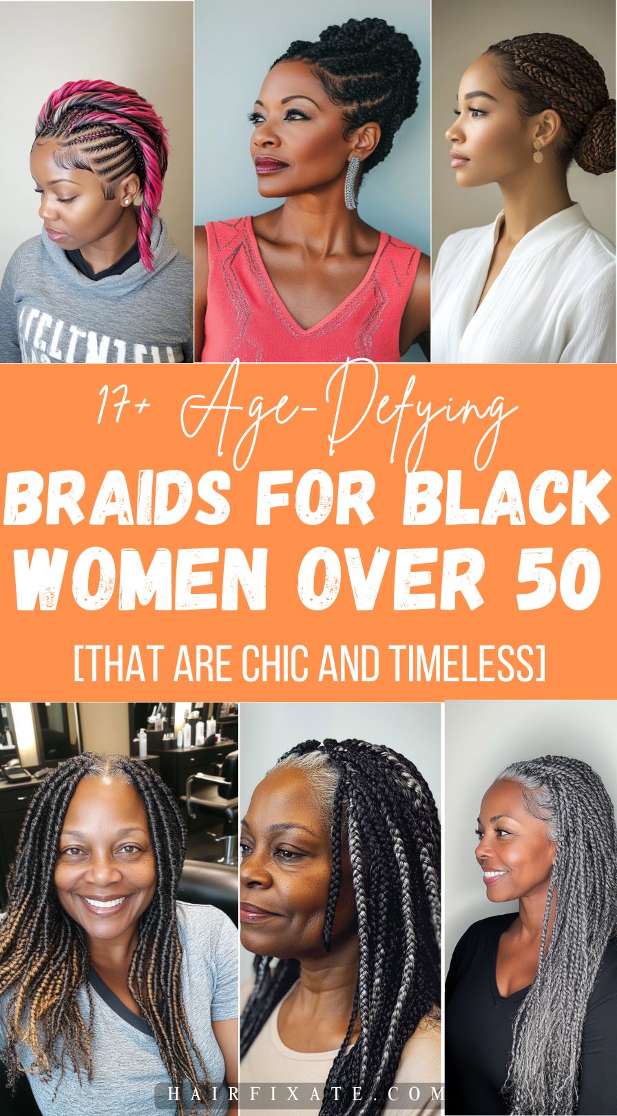 Braids for Older Black Women Over 50