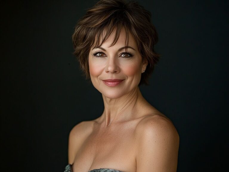 short hairstyles women over 50