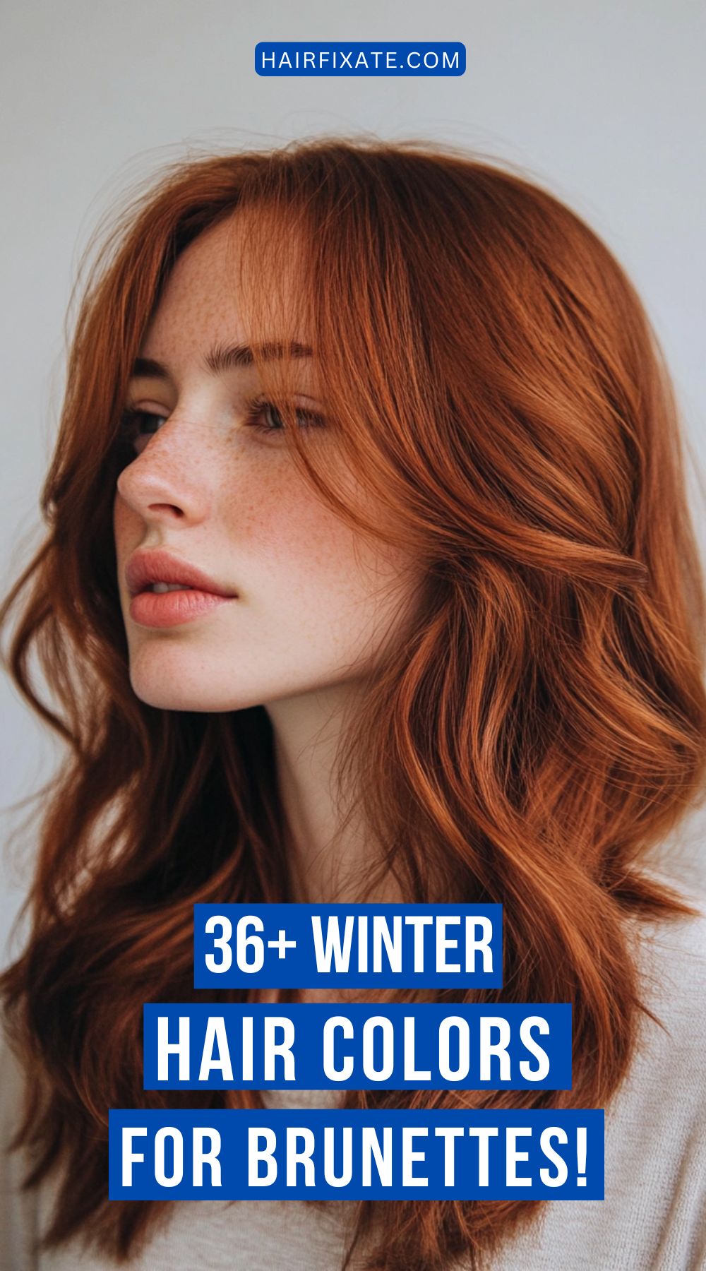 35+ winter hair colors for brunettes