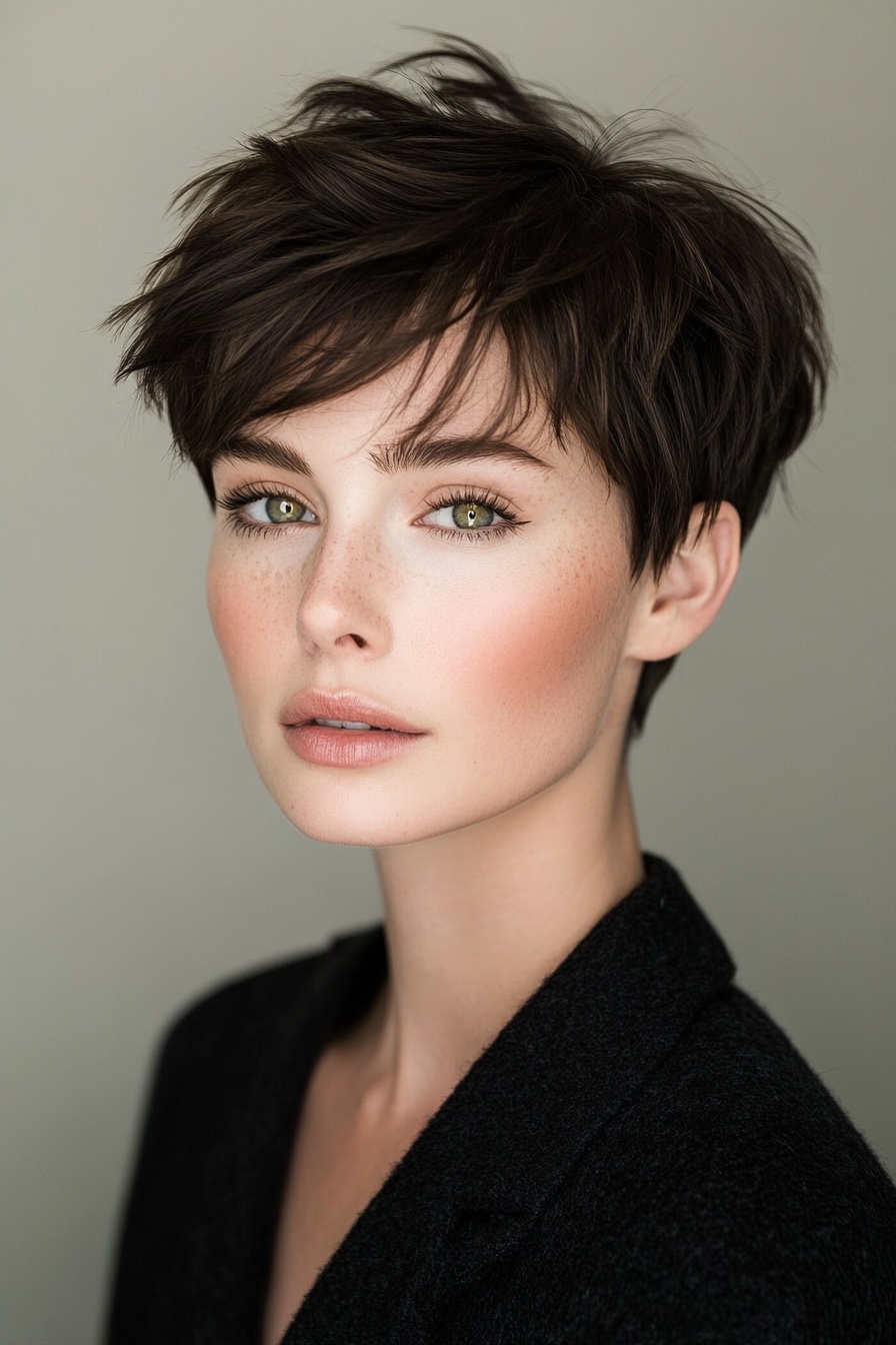 Asymmetrical Pixie with Volume