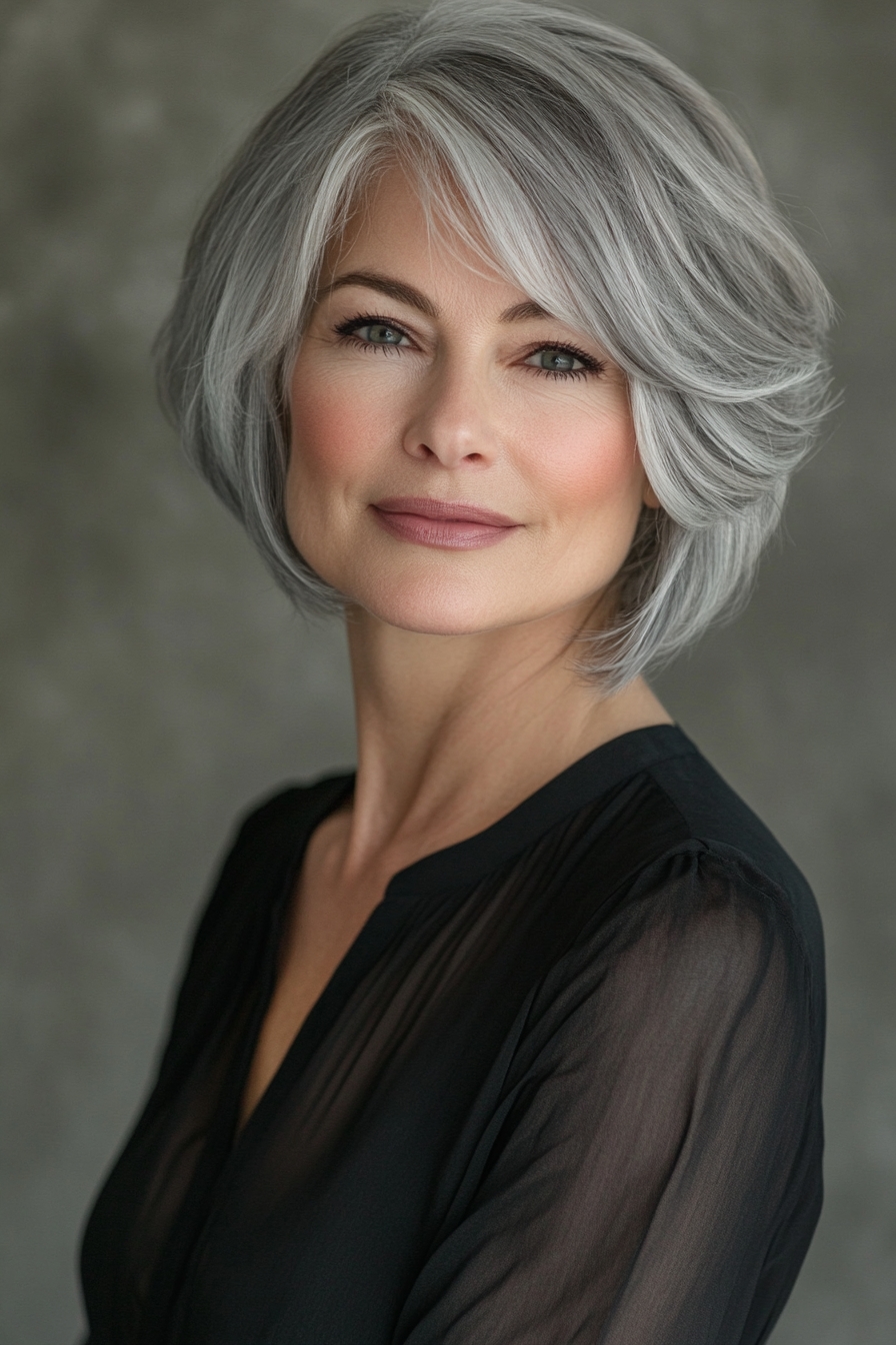 Asymmetrical Silver Bob