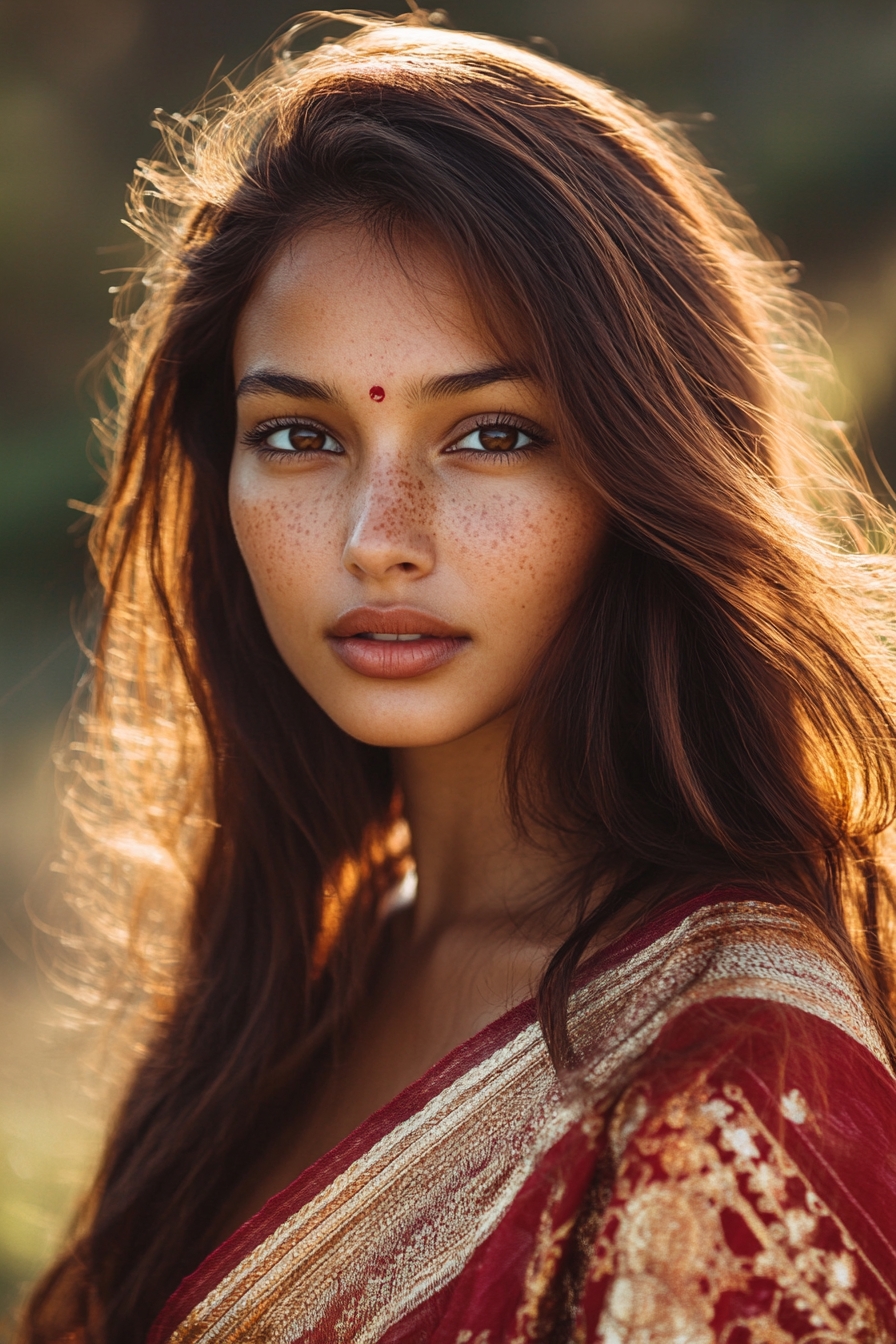 Chestnut Brown with Subtle Copper Hues