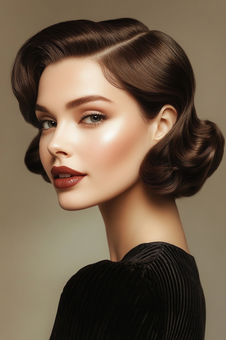 Classic Finger Wave Pixie