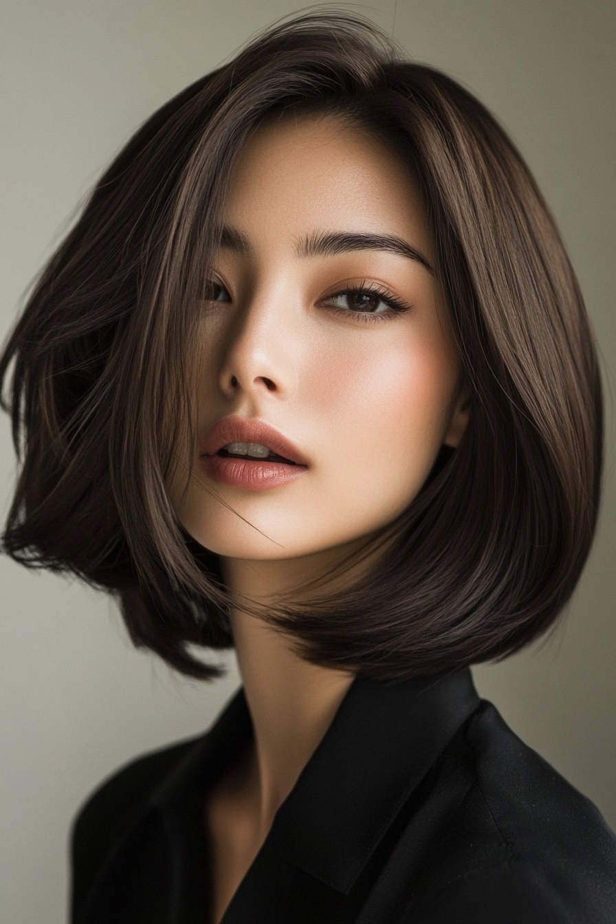 Classic Shoulder-Length Bob with Soft Layers