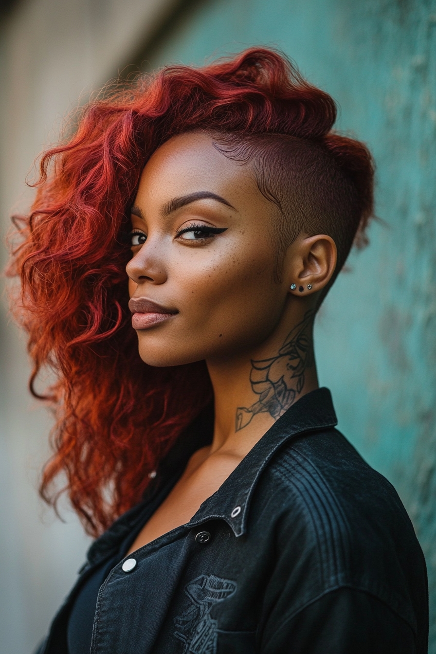 Colored Side Shave