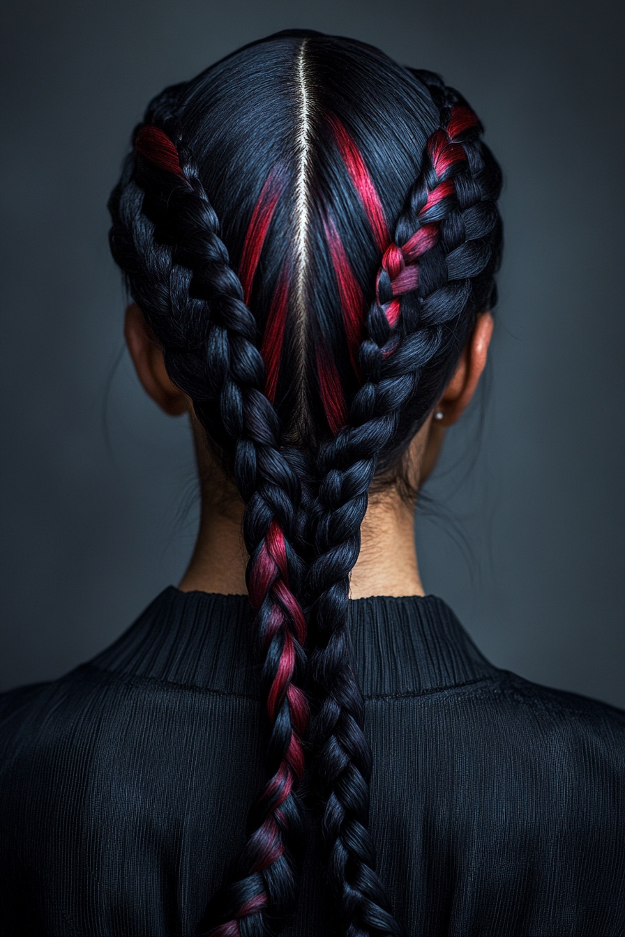 Cute Double Dutch Braids