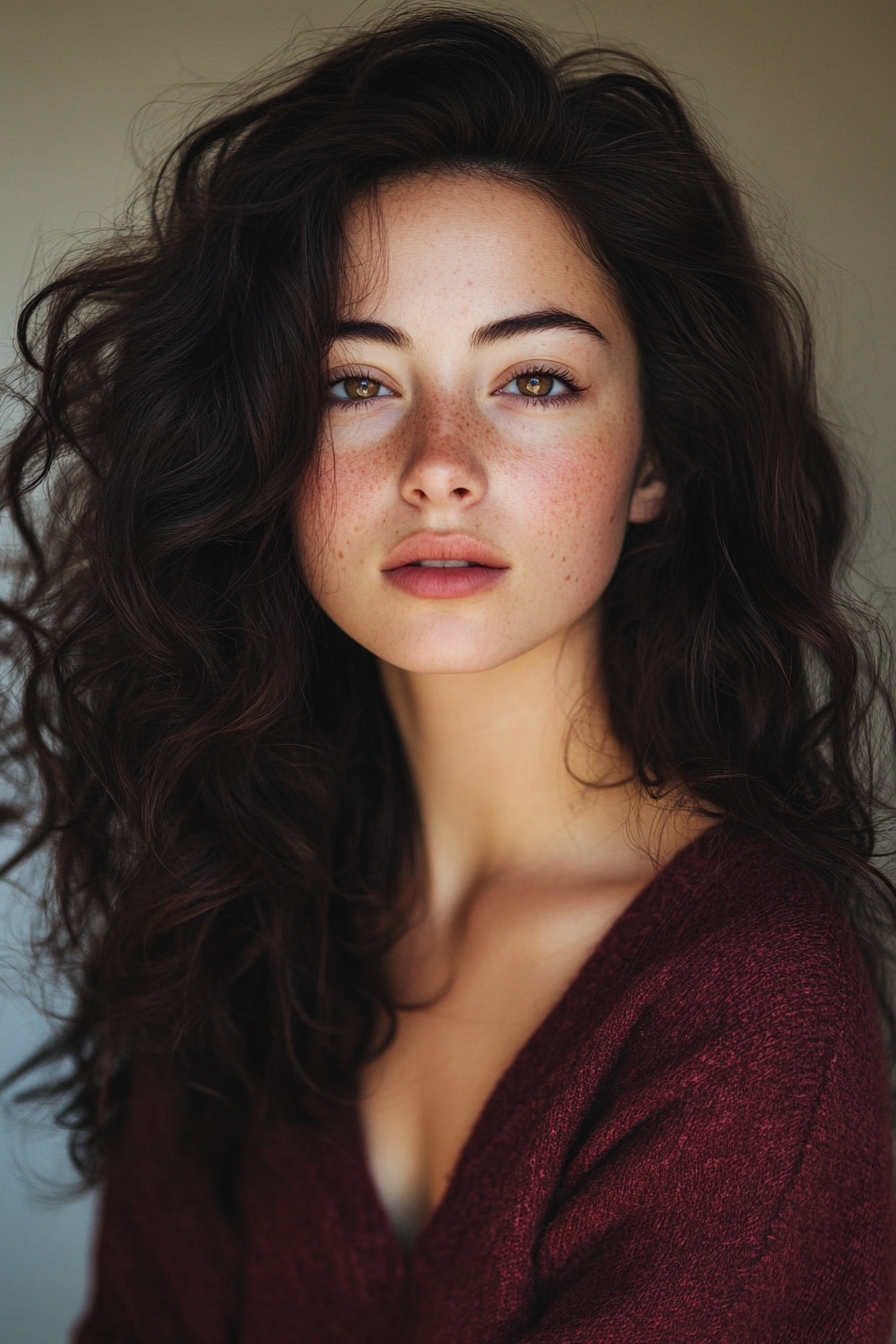 Dark Cherry Cola Curls