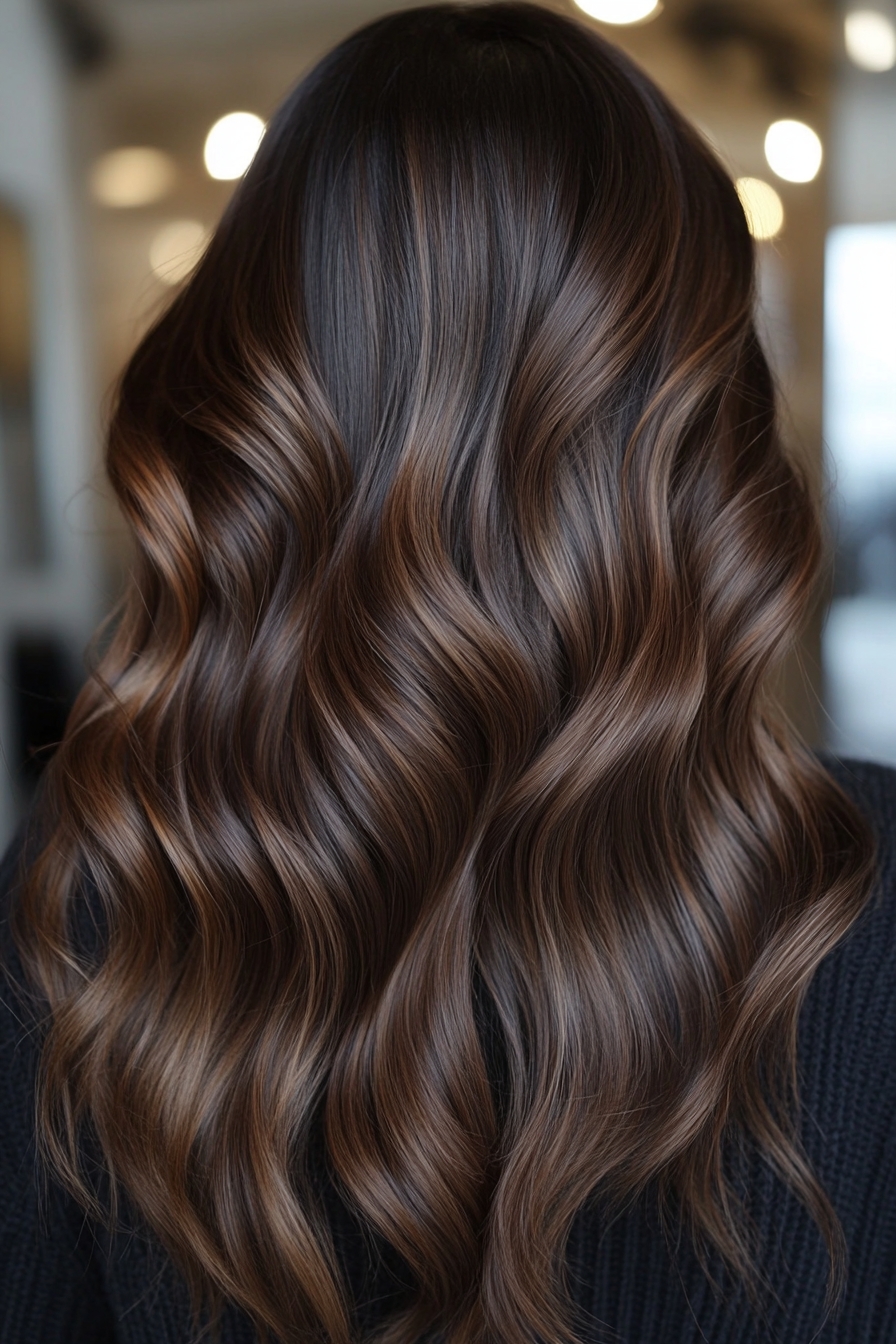 Dark Mocha with Auburn Accents