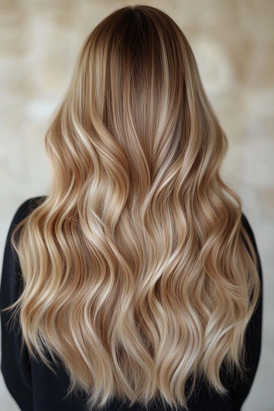 Golden Beige Balayage