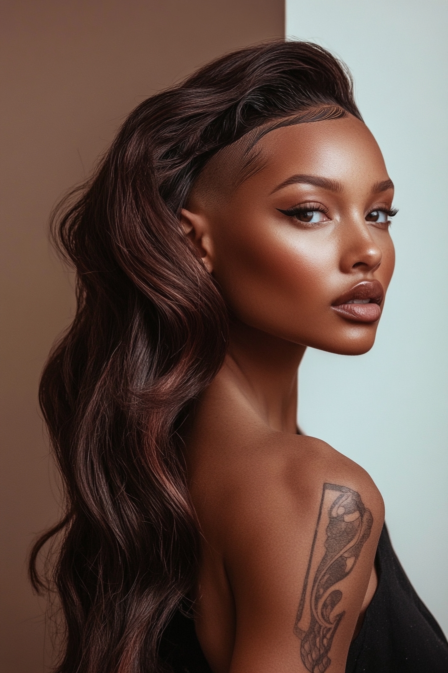 Long Waves with One Shaved Side