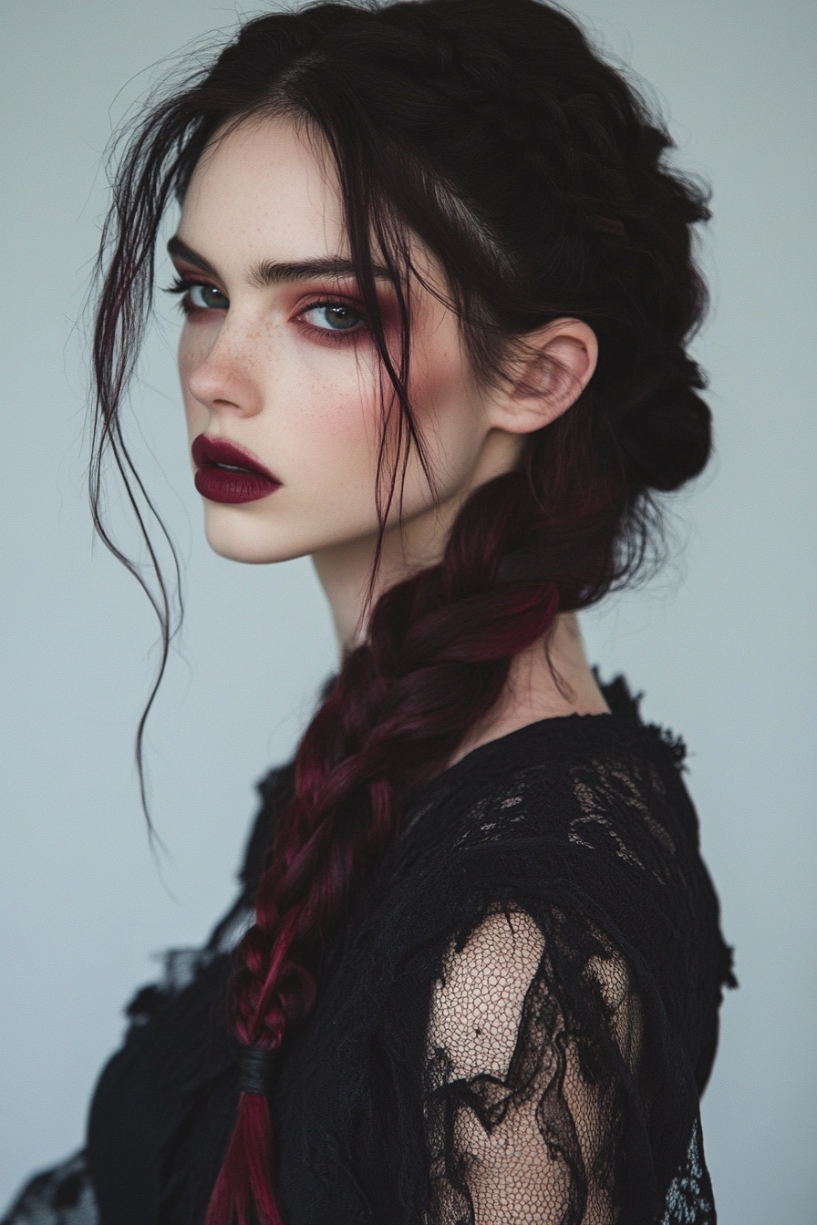 Loose Braid with Soft Waves