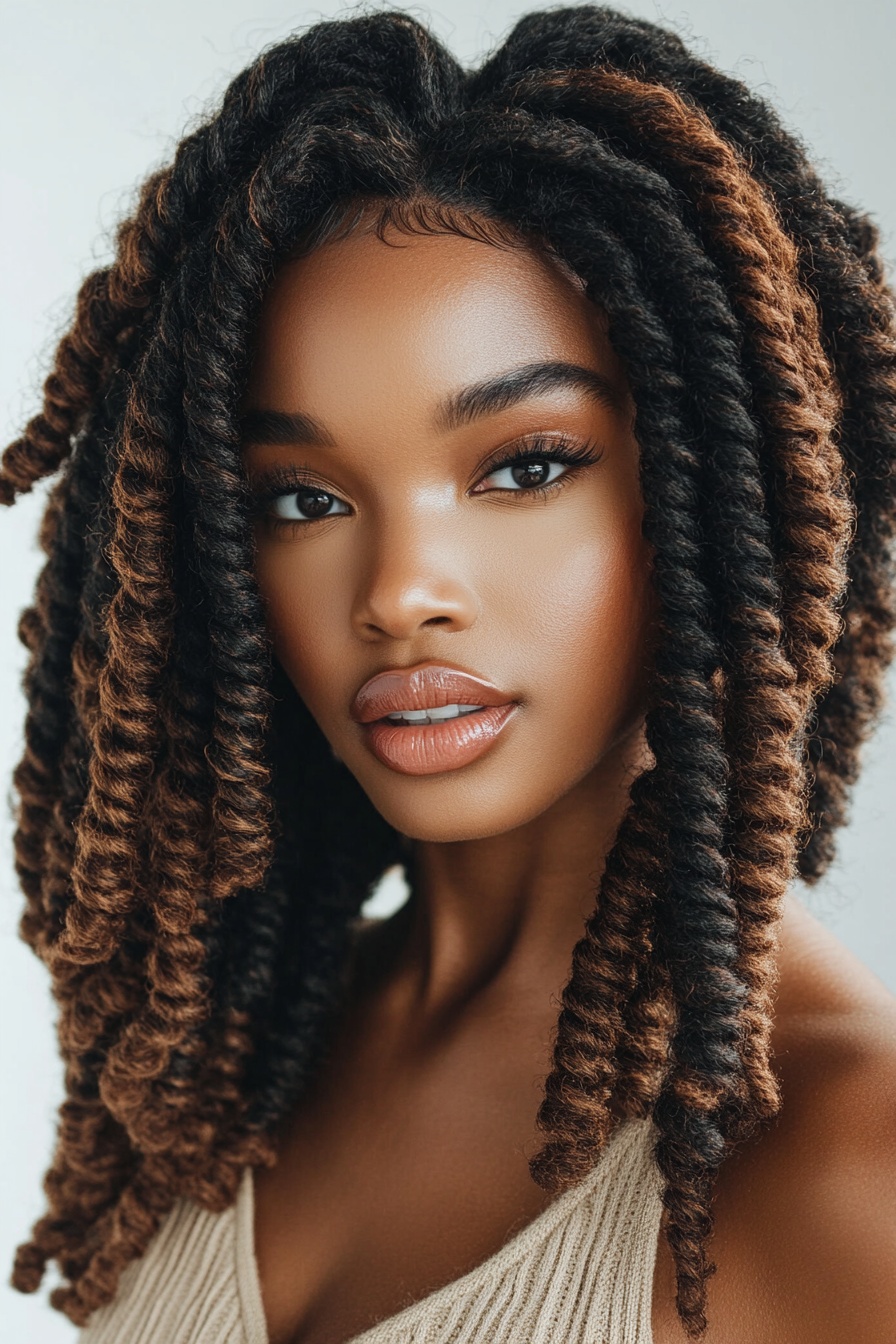 Natural Crochet Twists with Volume