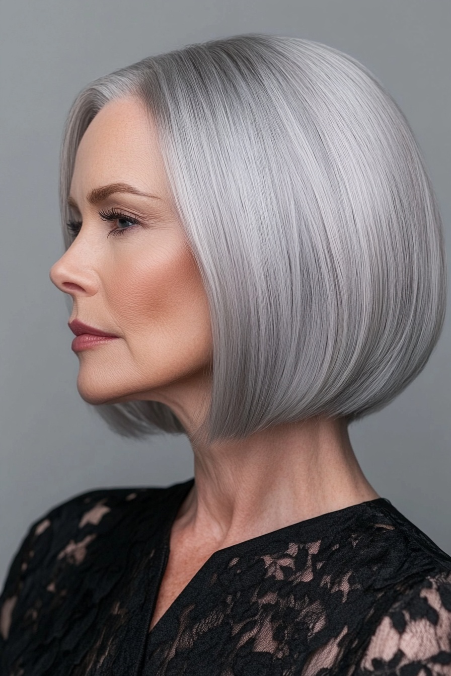 Sleek Silver Crop