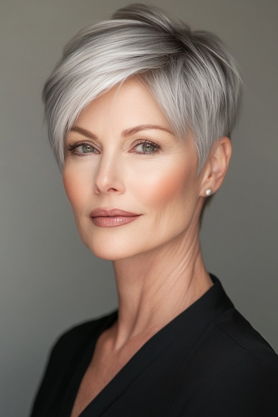Sleek Tapered Pixie