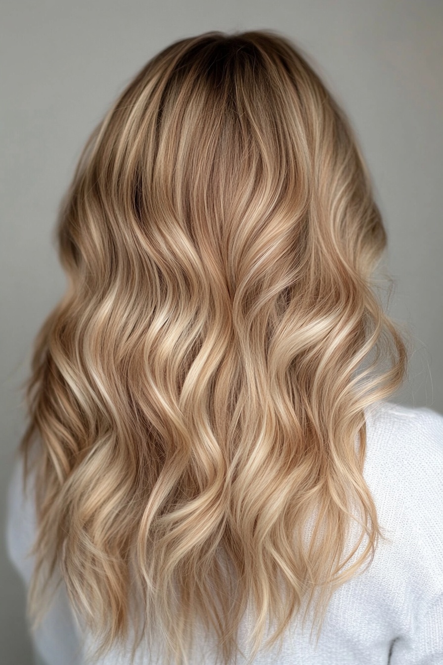 Soft Golden Blonde with Warm Undertones