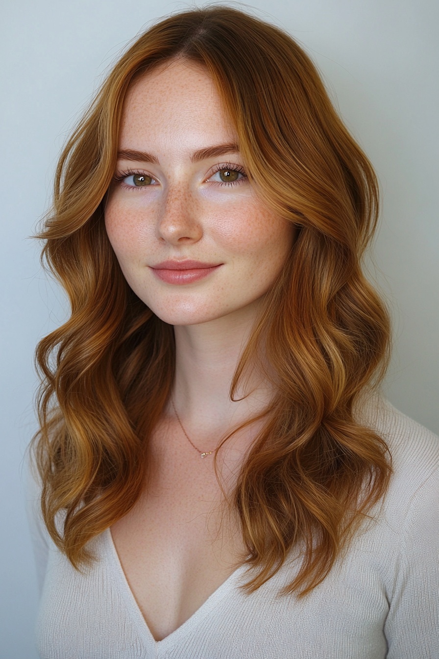 Sun-Kissed Balayage on Brunette