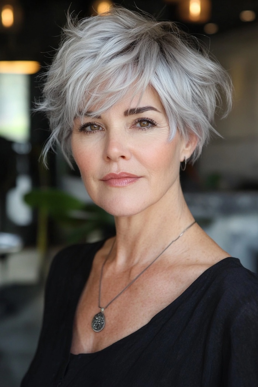 Textured Pixie Cut