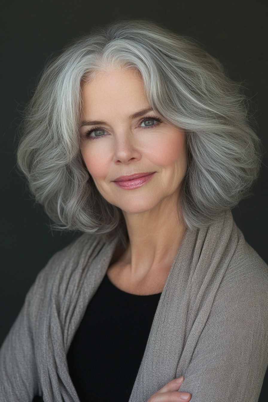 Tousled Wavy Bob