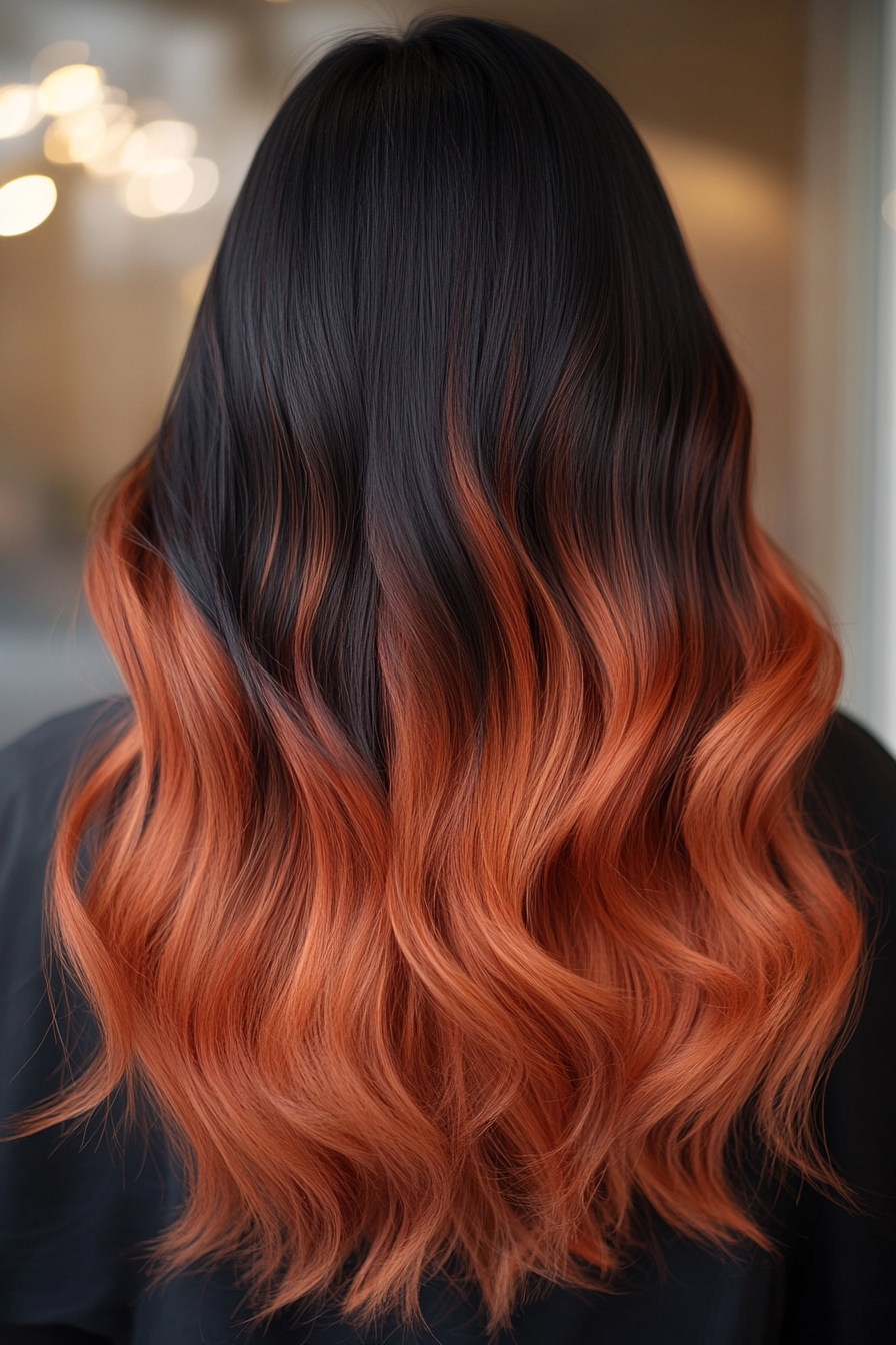 Wavy Copper Gradient