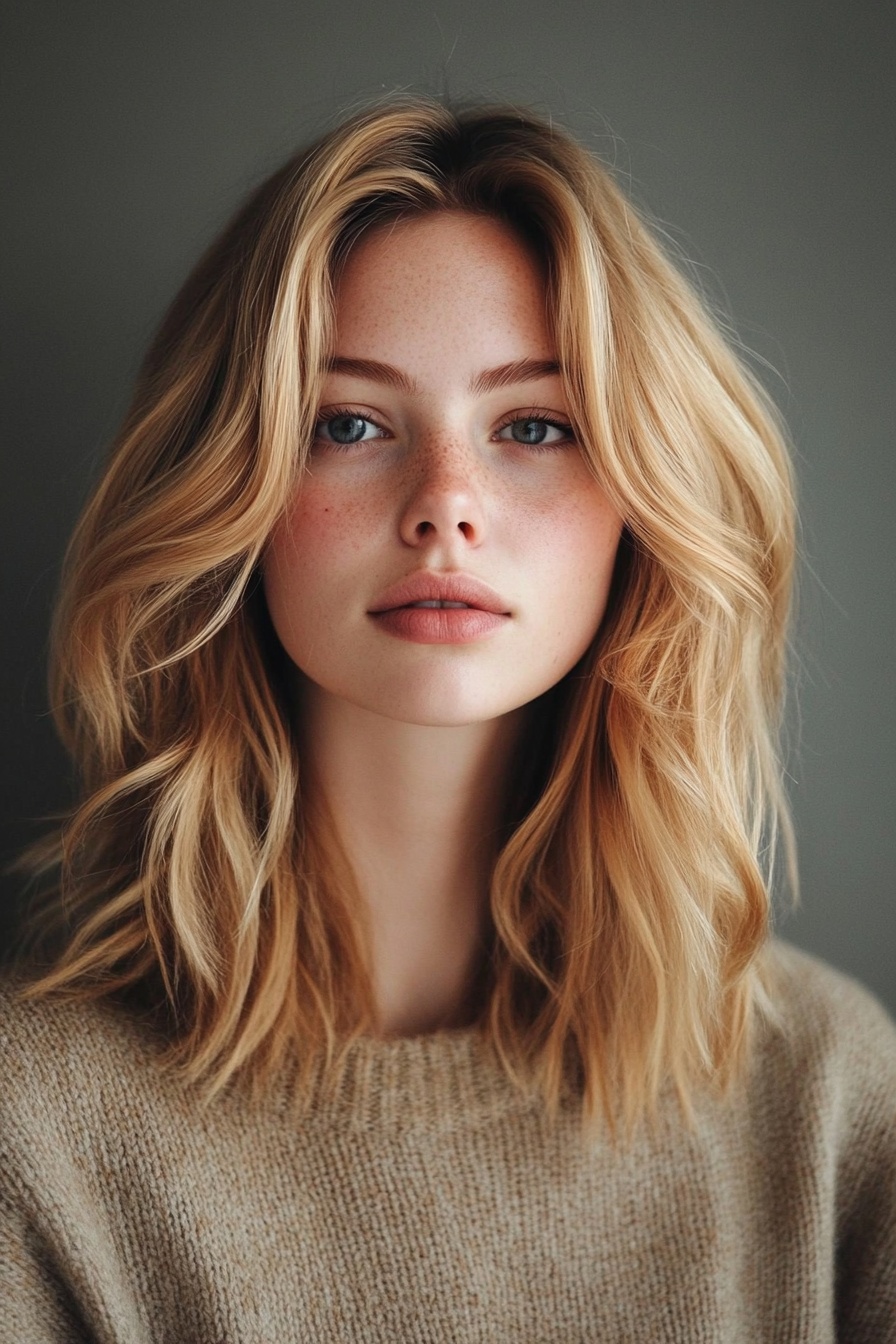 Windswept Lob with Soft Waves