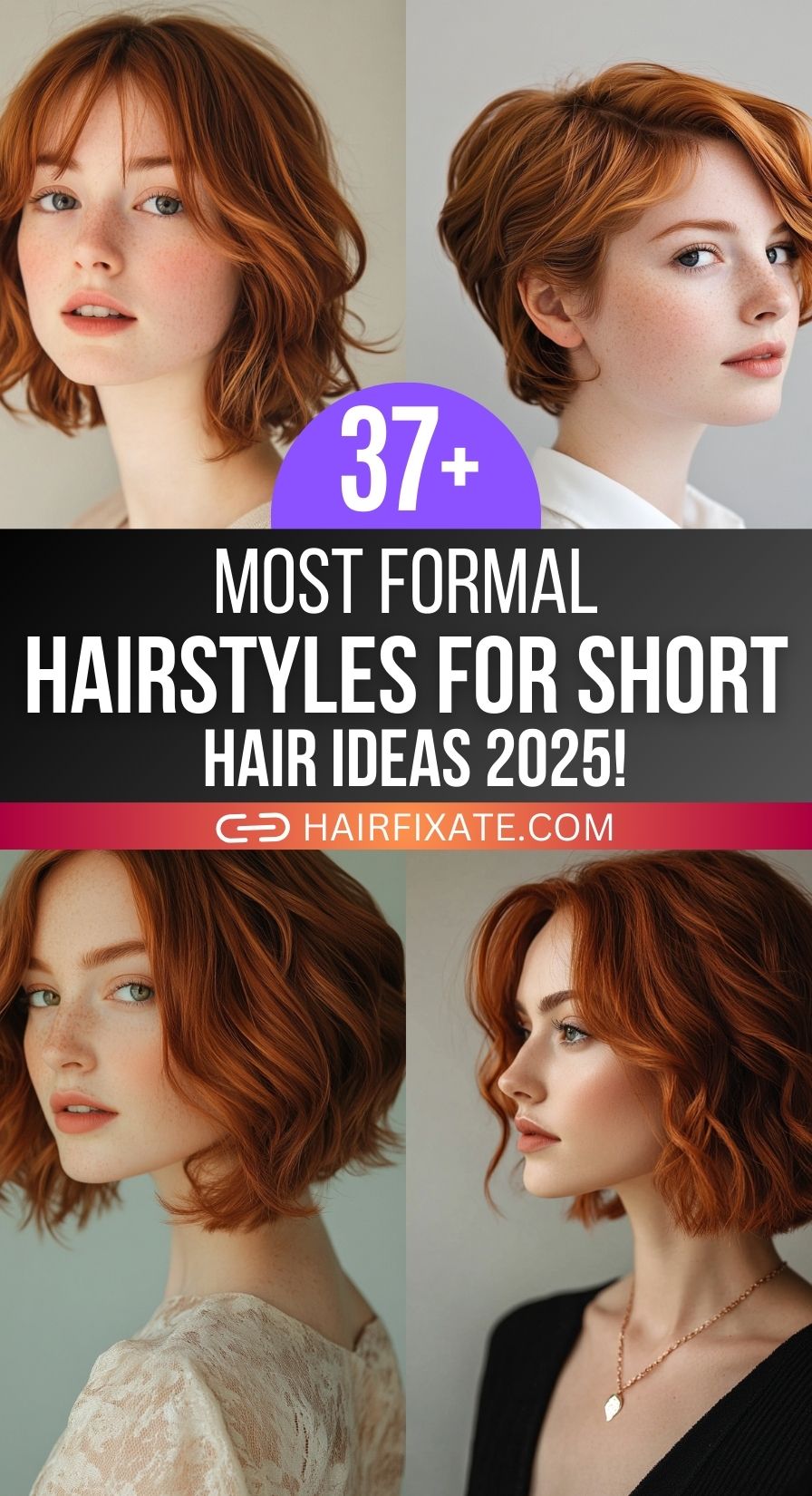 Formal Hairstyles for Short Hair