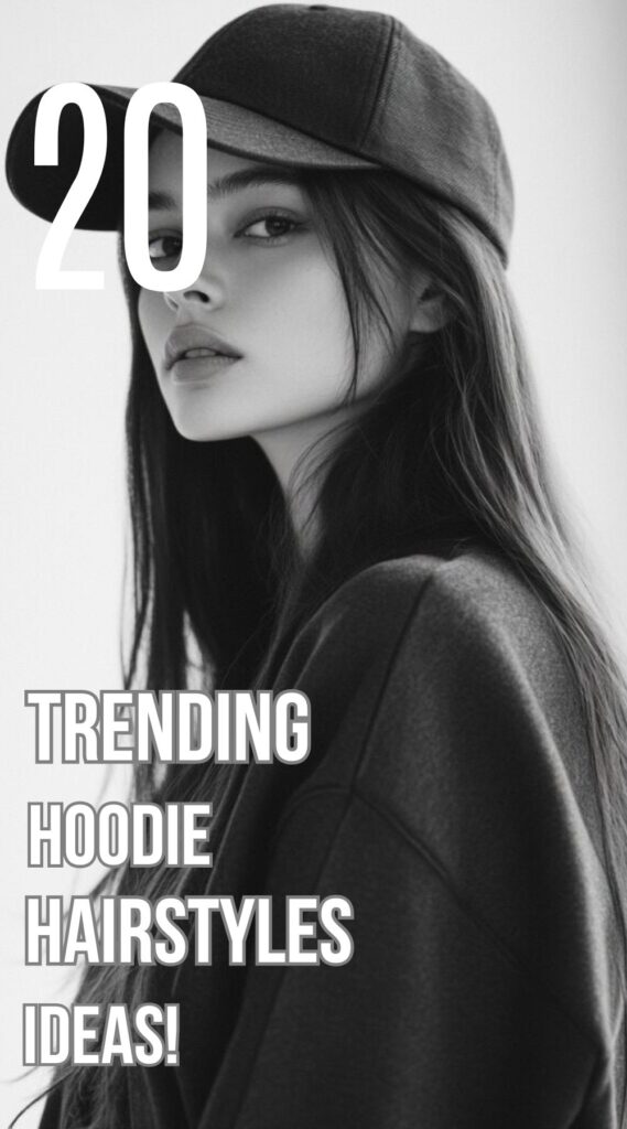 20+ Trending hoodie hairstyles ideas for Women’s!
