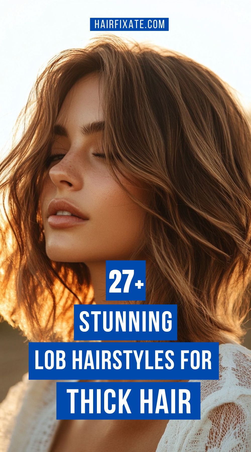 lob hairstyles for thick hair