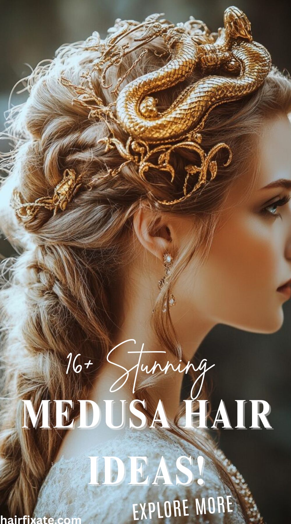 16 Medusa Hair Ideas for a Dark Feminine Aesthetic